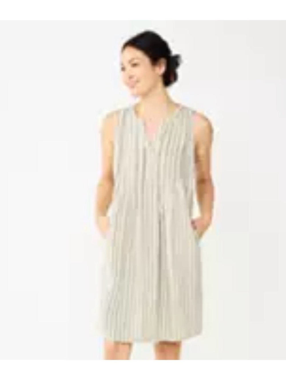 Women's Sonoma Goods For Life Sleeveless Pintuck Tank Dress